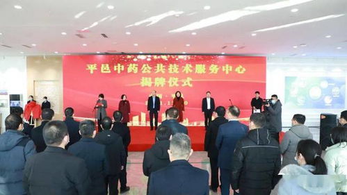 平邑中藥公共技術服務中心揭牌儀式成功舉行，助推中藥技術開發創新